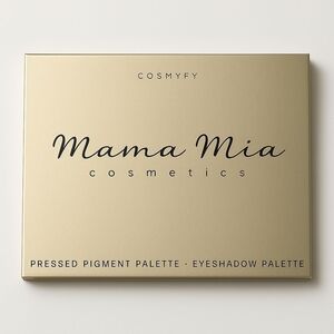 Cosmyfy Mama Mia Cosmetics Vibrant Eyeshadow Palette with Rich Pigments